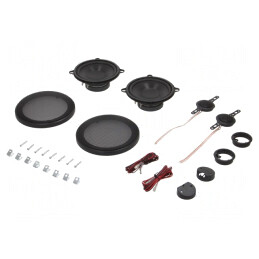 Set difuzoare auto | cu două căi,tweeter,woofer | 130mm | 100W | CL-018130SET