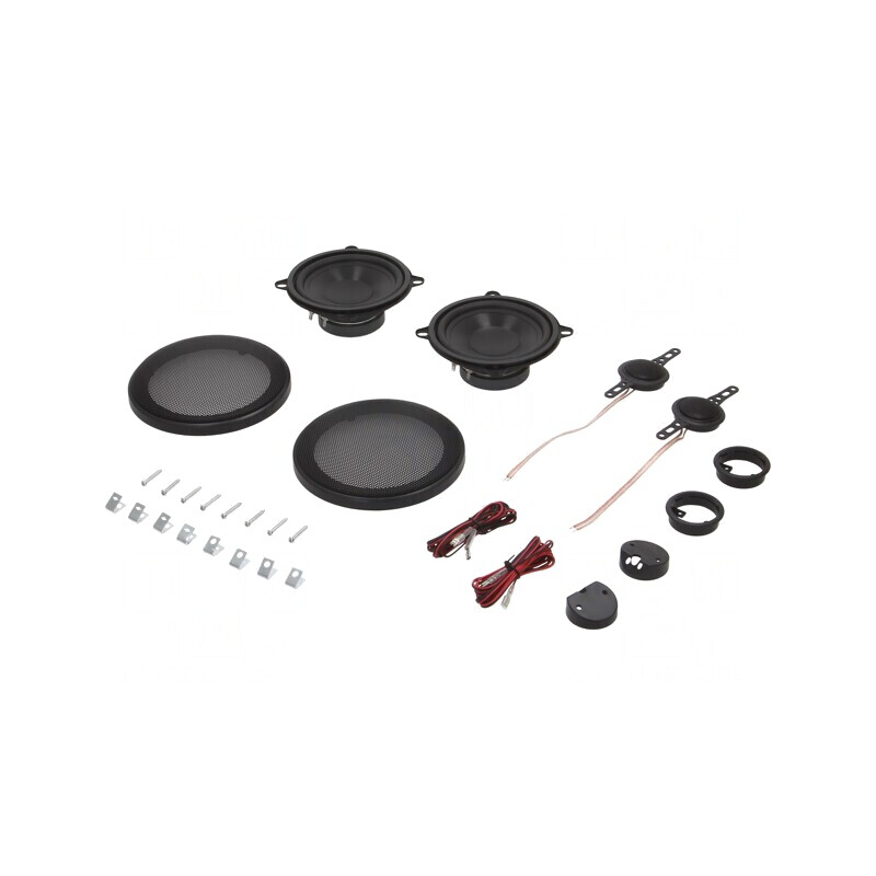 Set Difuzoare Auto 2 Căi Tweeter Woofer 130mm 100W