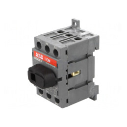 Separator-întrerupător 3 Poli pentru șină DIN 40A | Electronic-mag.ro | Componente Electronice
