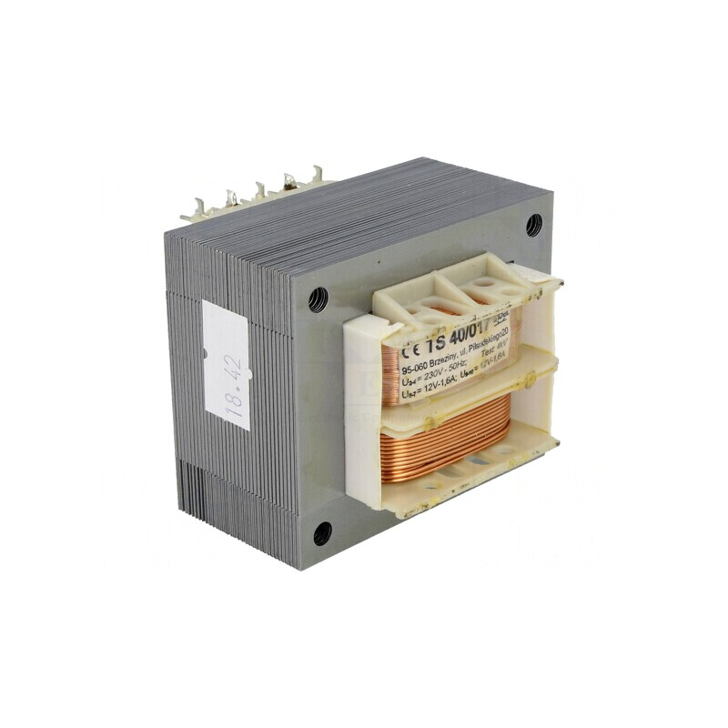 Transformator de Alimentare 40VA 230V la 12V 1,6A | Electronic-mag.ro | Componente Electronice Transformator de Alimentare 40VA 230V la 12V 1,6A | Electronic-mag.ro | Componente Electronice