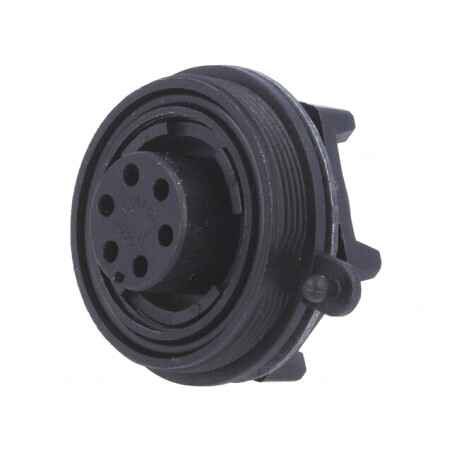 Conector Circular Mamă 6 Pin Buccaneer IP68 | Electronic-mag.ro | Componente Electronice