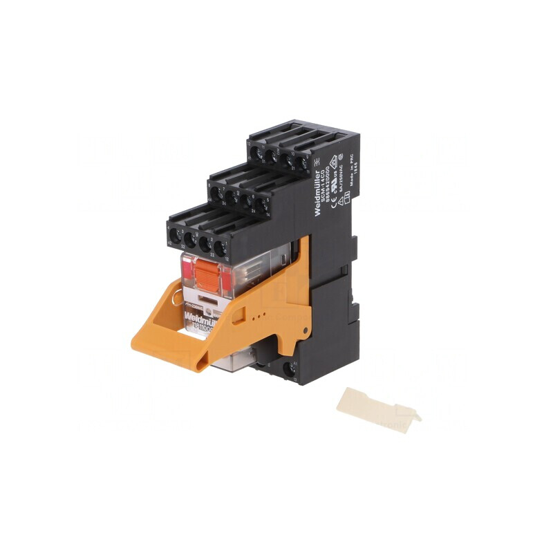 Releu Intermediar 4PDT 230VAC 6A | Electronic-mag.ro | Componente Electronice