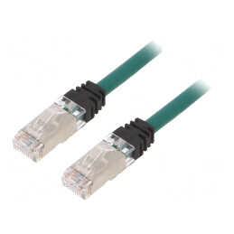 Patch Cord S/FTP Verde 3m 10Gig LSZH 26AWG