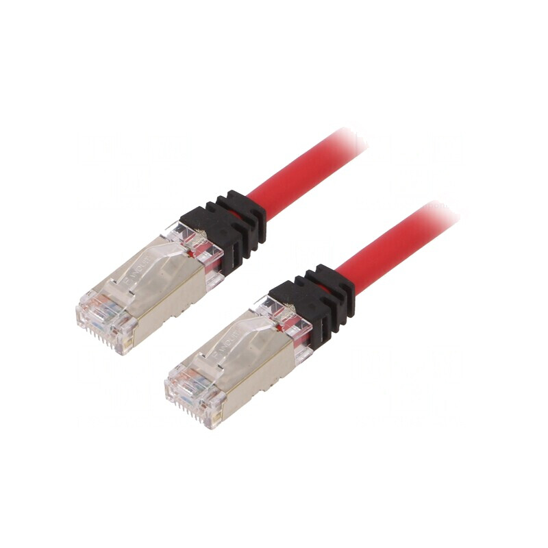 Patch cord Cat6a S/FTP LSZH 3m Roșu | Electronic-mag.ro | Componente Electronice Patch cord Cat6a S/FTP LSZH 3m Roșu | Electronic-mag.ro | Componente Electronice