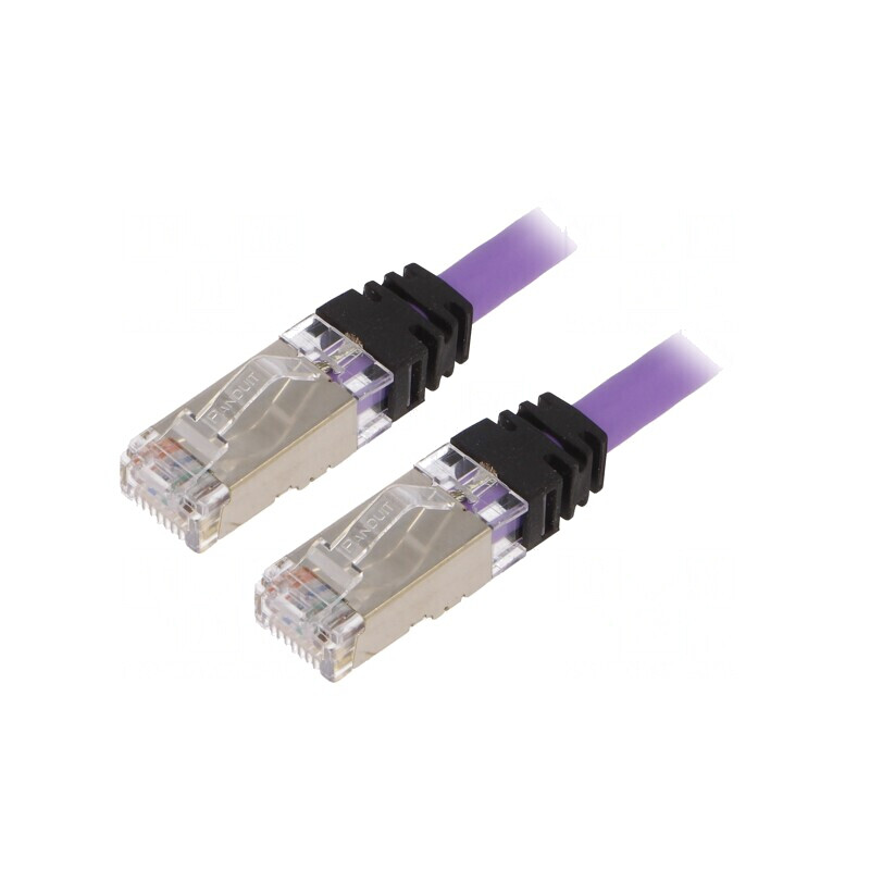 Patch Cord S/FTP 10Gig LSZH Violet 3m | Electronic-mag.ro | Componente Electronice