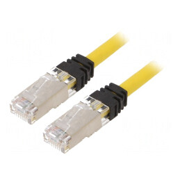 Patch Cord FTP Galben 3m 10Gig LSZH | Electronic-mag.ro | Componente Electronice