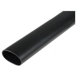 Manșon termocontractabil cu adeziv 44,4mm x 1,22m negru | Electronic-mag.ro | Componente Electronice
