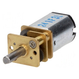 Motor DC cu transmisie 6V 670mA 50:1 Micro Metal Gearmotor | Electronic-mag.ro | Componente Electronice
