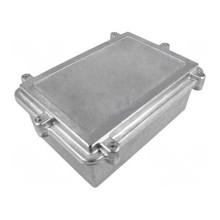 Carcasă Universală Aluminiu Natural 142x202x80 mm | Electronic-mag.ro | Componente Electronice