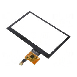 Panou Tactil 4.3 inch 96.24x54.66mm 10 PIN | Electronic-mag.ro | Componente Electronice