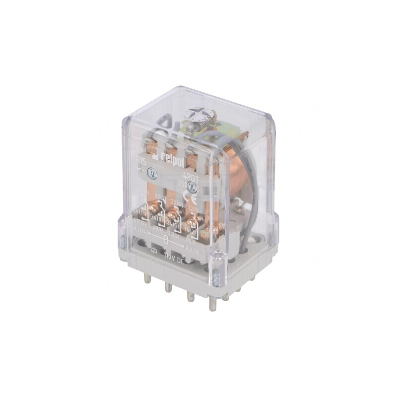 Releu electromagnetic 4PDT 110VDC 20A | Electronic-mag.ro | Componente Electronice Releu electromagnetic 4PDT 110VDC 20A | Electronic-mag.ro | Componente Electronice