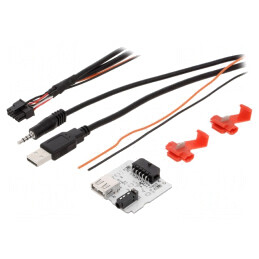 Adaptor USB/AUX Kia Jack 3,5mm USB A | Electronic-mag.ro | Componente Electronice