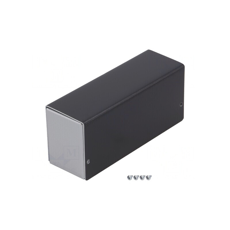 Carcasă aluminiu argintie 53,5mm x 160mm x 69mm | Electronic-mag.ro | Componente Electronice