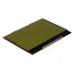 Afișaj LCD Grafic 160x104 Galben-Verde | Electronic-mag.ro | Componente Electronice
