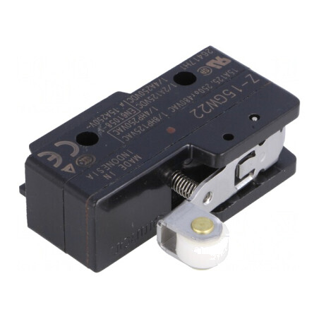Microîntrerupător SNAP ACTION SPDT 15A/125VAC 6A/30VDC | Electronic-mag.ro | Componente Electronice