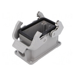 Carcasă pentru conectori HDC Han B 10B M20 IP65 | Electronic-mag.ro | Componente Electronice