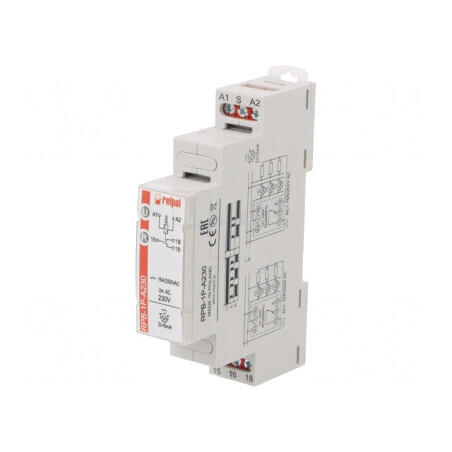 Releu bistabil impulsuri SPST-NO 16A 230V | Electronic-mag.ro | Componente Electronice