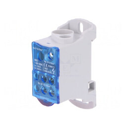 Bloc de distribuție 2,5-70mm2, 8 borne TS35 1kV | Electronic-mag.ro | Componente Electronice
