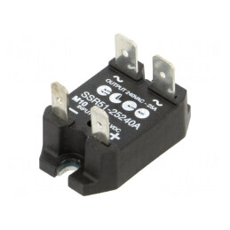 Releu Semiconductor 25A 24-280VAC Panou | Electronic-mag.ro | Componente Electronice