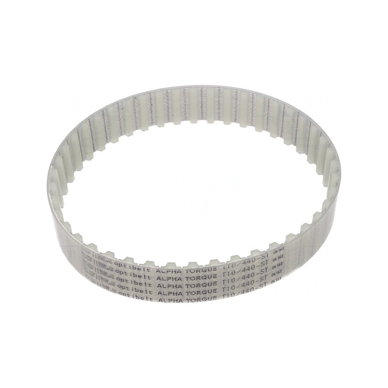 Curea dințată T10 25mm 440mm 44 dinți | Electronic-mag.ro | Componente Electronice
