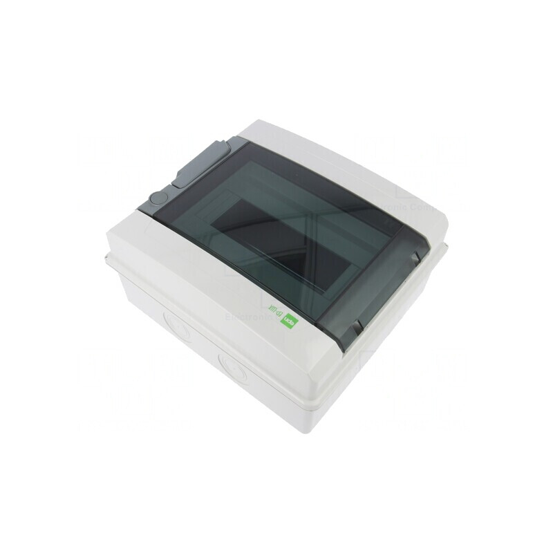 Carcasă pentru aparatură modulară IP65 gri deschis | Electronic-mag.ro | Componente Electronice