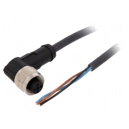 Cablu de Conectare M12 4P 10m 250VAC 4A | Electronic-mag.ro | Componente Electronice