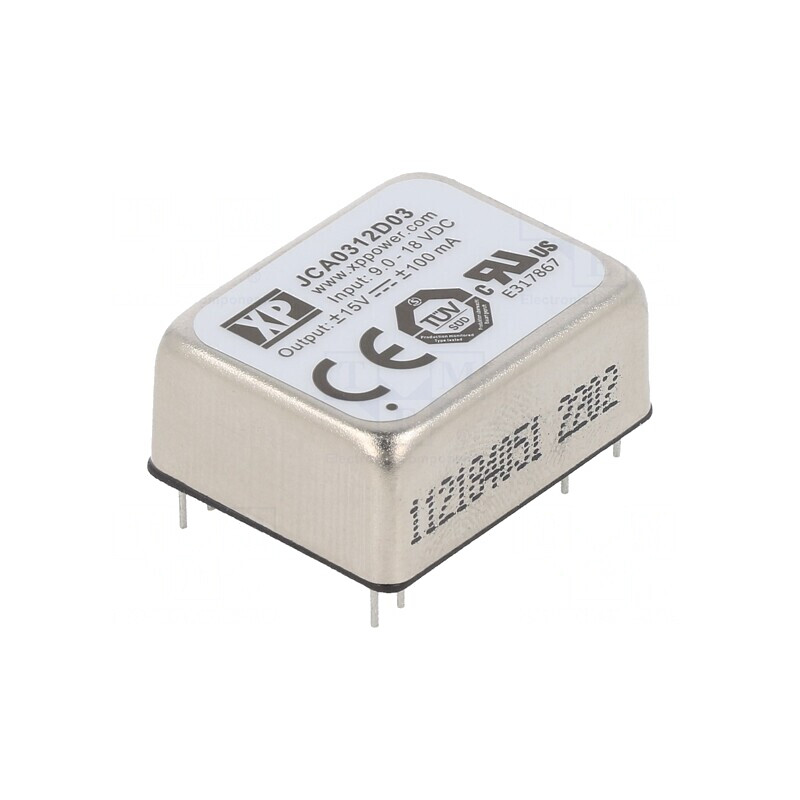 Convertor DC/DC 3W 9-18V la 15V/-15V THT | Electronic-mag.ro | Componente Electronice