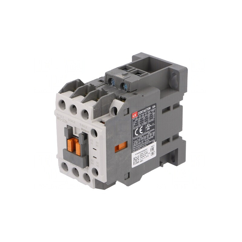 Contactor 3P 230VAC cu 3 Contacte Auxiliare NO NC | Electronic-mag.ro | Componente Electronice