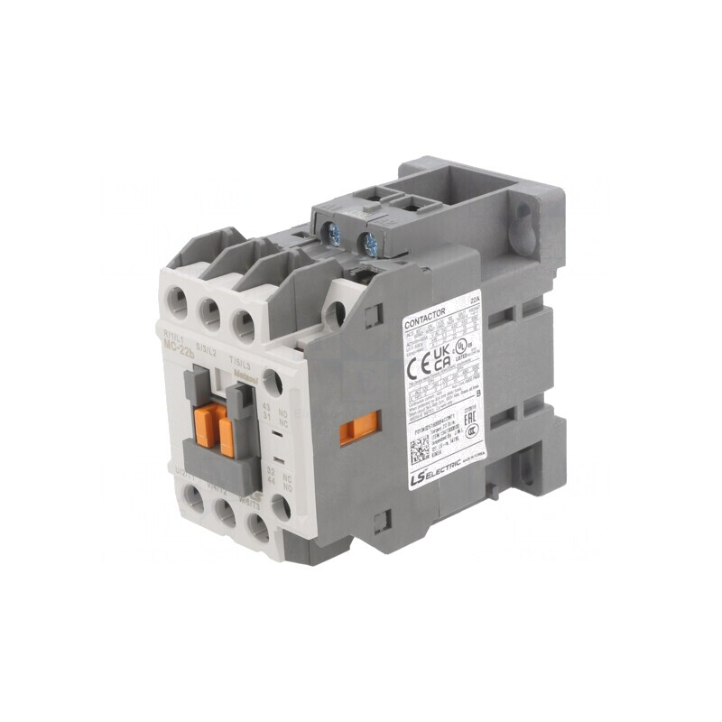Contactor 3P NO 110VAC MC-22B cu Contacte Auxiliare NO NC | Electronic-mag.ro | Componente Electronice