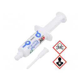 Gel Flux cu Colofoniu Fără Halogenuri No Clean  | Electronic-mag.ro | Componente Electronice