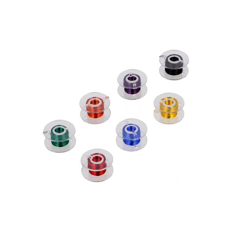 Sârmă de cupru argintată 0,15mm, 10m, set 7 bucăți | Electronic-mag.ro | Componente Electronice Sârmă de cupru argintată 0,15mm, 10m, set 7 bucăți | Electronic-mag.ro | Componente Electronice