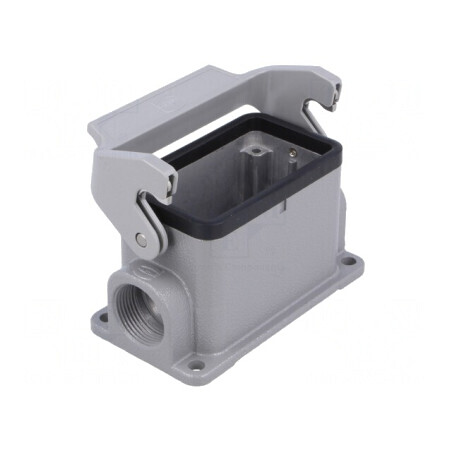 Carcasă conectori HDC Han B 10B PG16 IP65 | Electronic-mag.ro | Componente Electronice