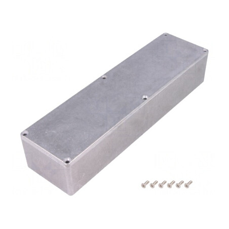 Carcasă Universală Aluminiu IP54 70x254x51mm | Electronic-mag.ro | Componente Electronice