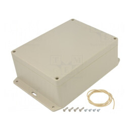 Carcasă Universală cu Lame de Fixare 146x186x75mm | Electronic-mag.ro | Componente Electronice