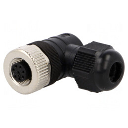 Mufă M12 8 PIN Mamă pe Cablu IP67 | Electronic-mag.ro | Componente Electronice