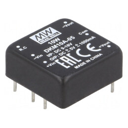 Convertor DC/DC 10W 9-18V la 5V / -5V | Electronic-mag.ro | Componente Electronice