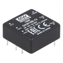 Convertor DC/DC 10W 18-36V la 12V/-12V | Electronic-mag.ro | Componente Electronice