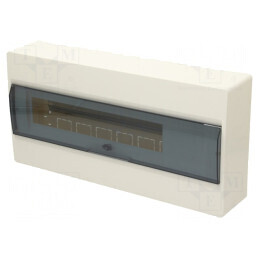 Carcasă pentru aparatură modulară IP40, 18 module | Electronic-mag.ro | Componente Electronice