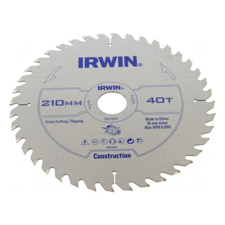 Disc Ferăstrău Circular 210mm 40 Dinți Lemn | Electronic-mag.ro | Componente Electronice