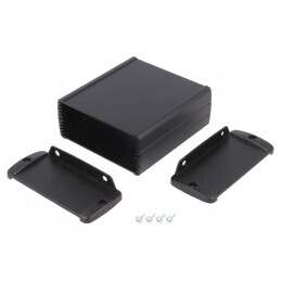 Carcasă Universală cu Lame de Fixare 85mm x 100mm | Electronic-mag.ro | Componente Electronice