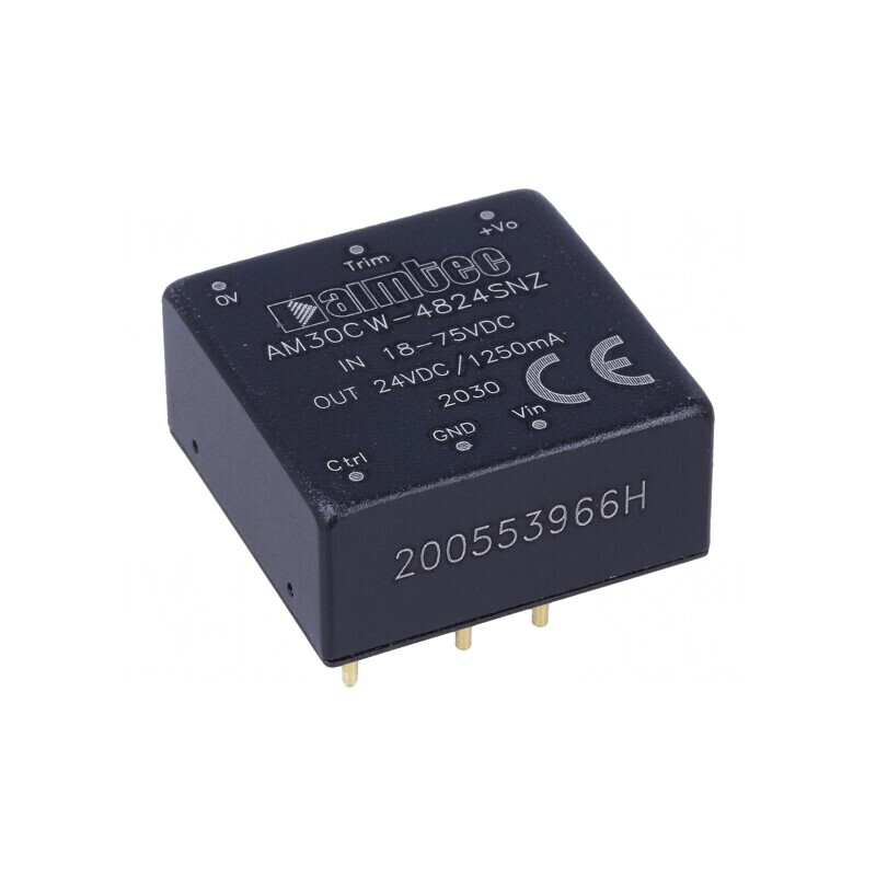 Convertor DC/DC 30W 18-75V la 24V 1.25A | Electronic-mag.ro | Componente Electronice