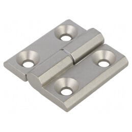 Balama oțel inoxidabil 50mm 4 orificii | Electronic-mag.ro | Componente Electronice