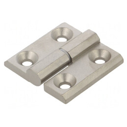 Balama Oțel Inoxidabil 50mm x 50mm 4 Orificii | Electronic-mag.ro | Componente Electronice