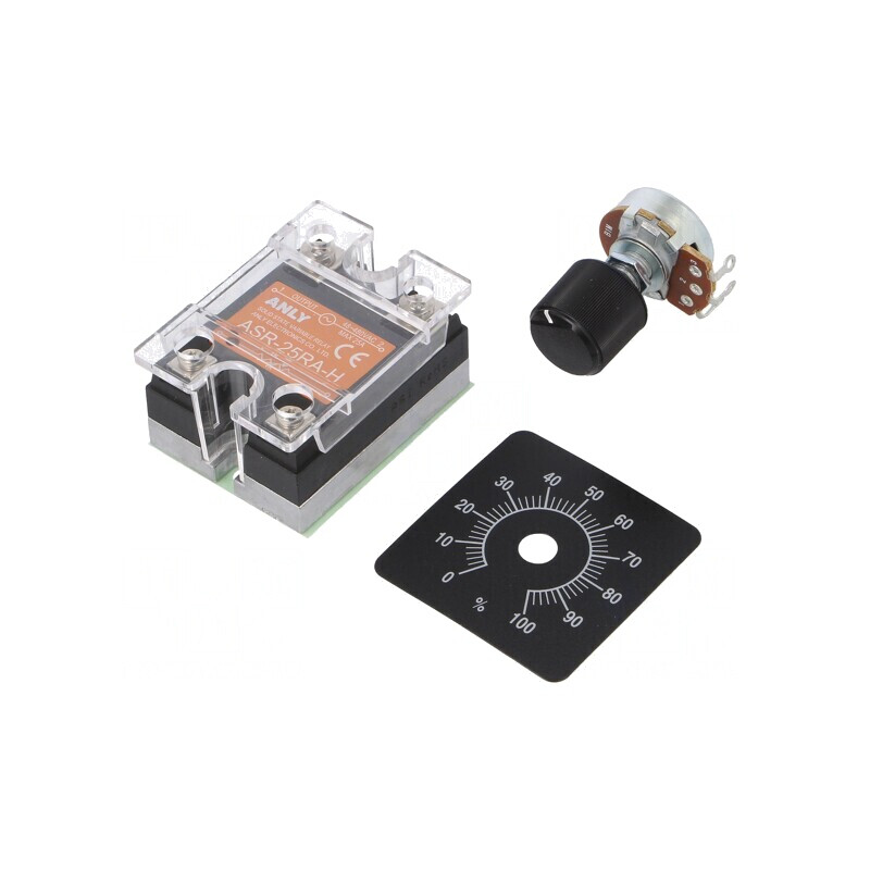 Releu Semiconductori 25A 1-Fazat 48-480VAC | Electronic-mag.ro | Componente Electronice Releu Semiconductori 25A 1-Fazat 48-480VAC | Electronic-mag.ro | Componente Electronice