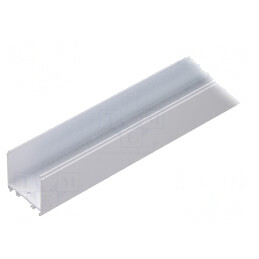 Profil Aluminiu Vario 2m pentru Module LED Albă | Electronic-mag.ro | Componente Electronice