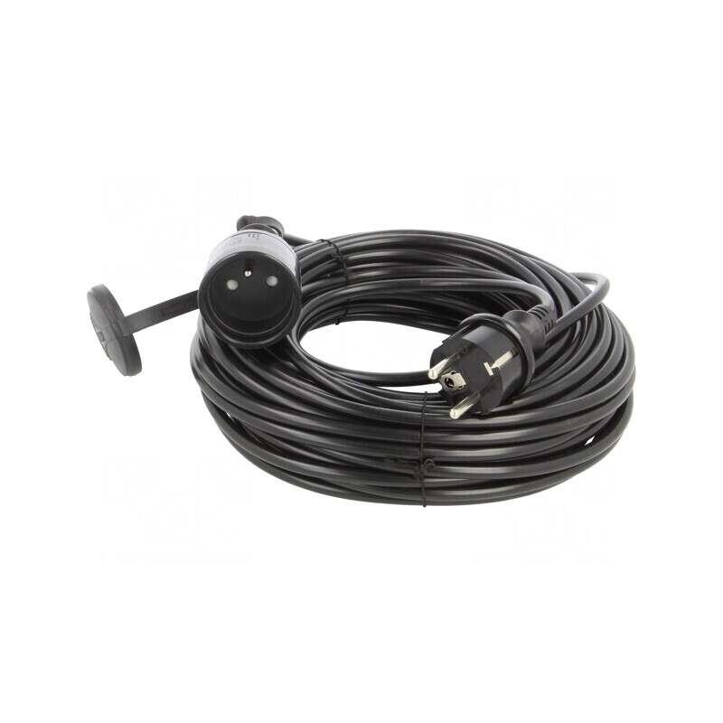 Prelungitor 20m Negru 10A 3x1mm2 | Electronic-mag.ro | Componente Electronice Prelungitor 20m Negru 10A 3x1mm2 | Electronic-mag.ro | Componente Electronice