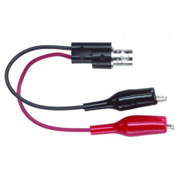 Cablu de măsurare BNC cu cleme crocodil 45V | Electronic-mag.ro | Componente Electronice