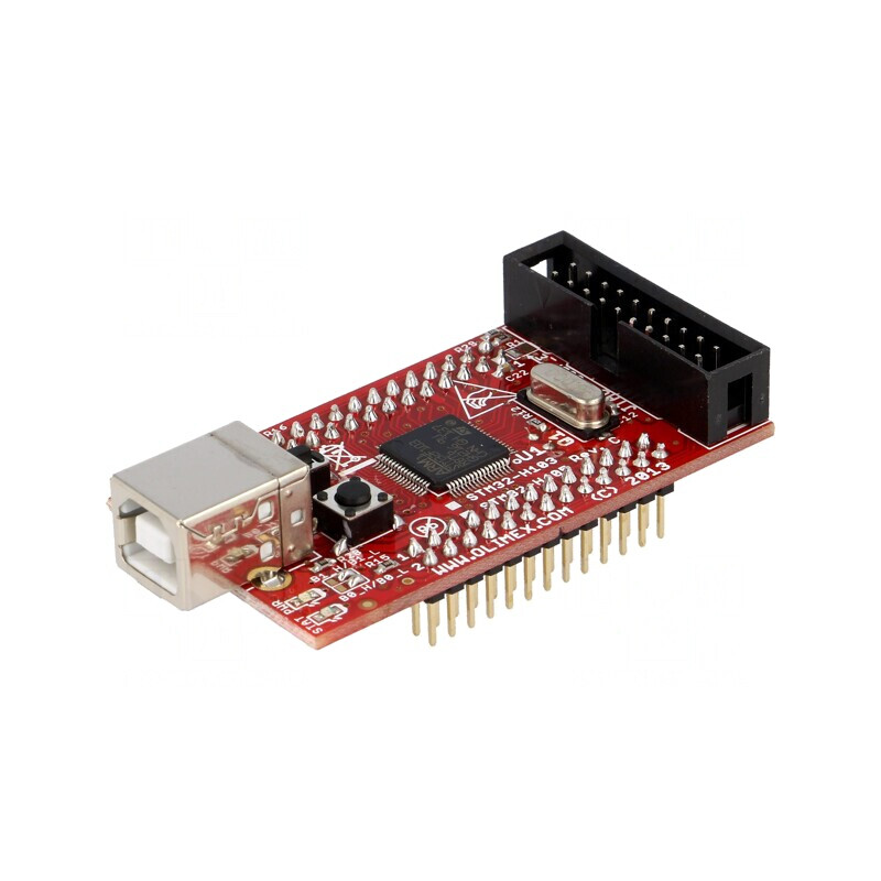 Kit Dezvoltare STM32-H103 ARM ST IDC40 x2 JTAG USB B | Electronic-mag.ro | Componente Electronice