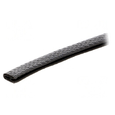 Ecran PVC Negru 10m x 9mm | Electronic-mag.ro | Componente Electronice