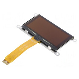 Display OLED Grafic 2.7" 128x64 Galben | Electronic-mag.ro | Componente Electronice